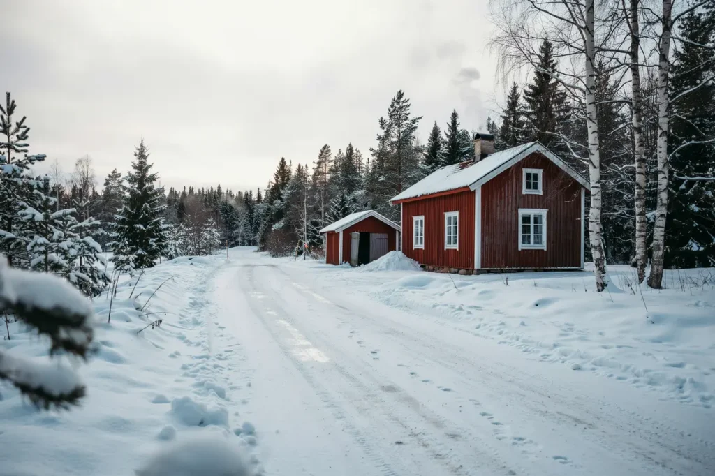 sn r jning vid fritidshus s h ller du v gen framkomlig hela vintern